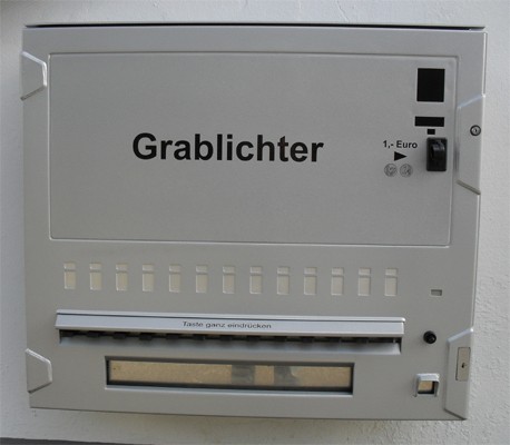 Grabkerzenautomat / Grablichtautomat SE-Light 1310